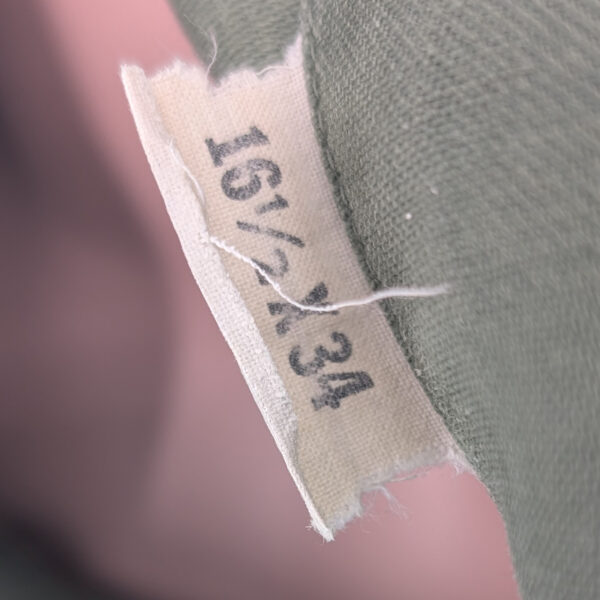 1969 Dated USMC OG-107 Shirt Size 16-1/2 x 34 - Image 5