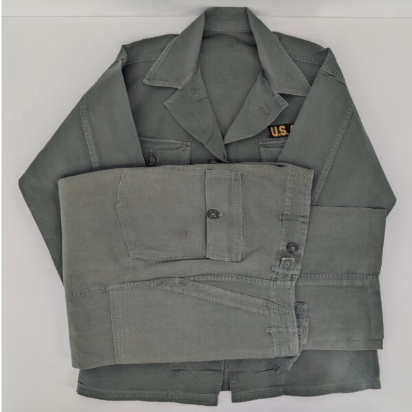 Early Vietnam OG-107 US Army Fatigue Suit