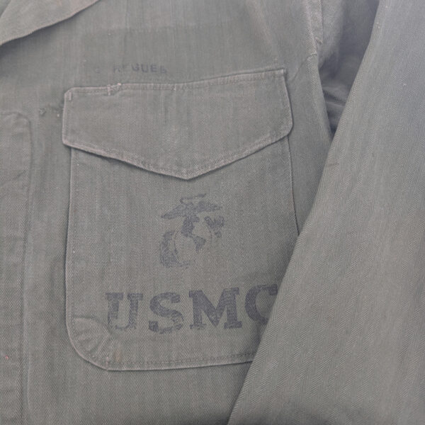 Nice P-53 USMC HBT Fatigue Suit - Image 6