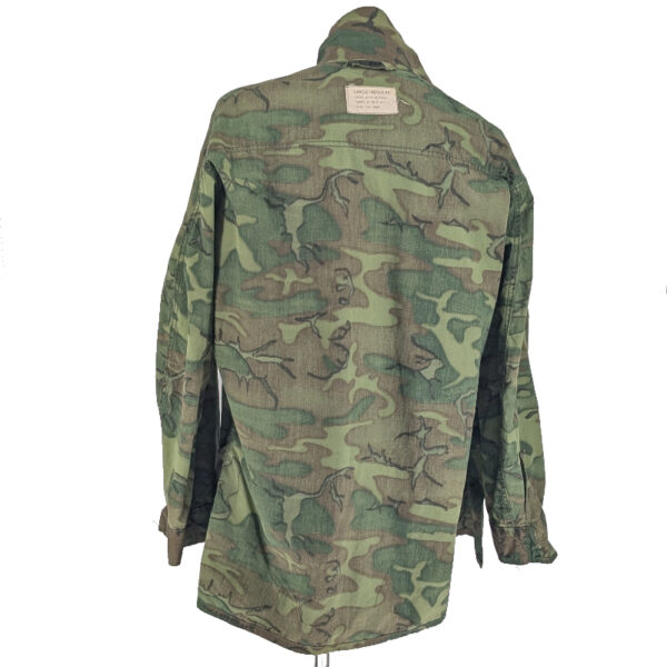 Nice Erdl Camo Lime Green Wind Resistant Poplin Jungle Jacket in Size Large Regular - Image 7