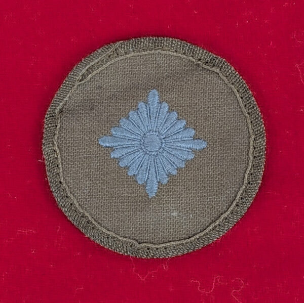 WWII German Army Tropical PFC "Pip" Rank Badge