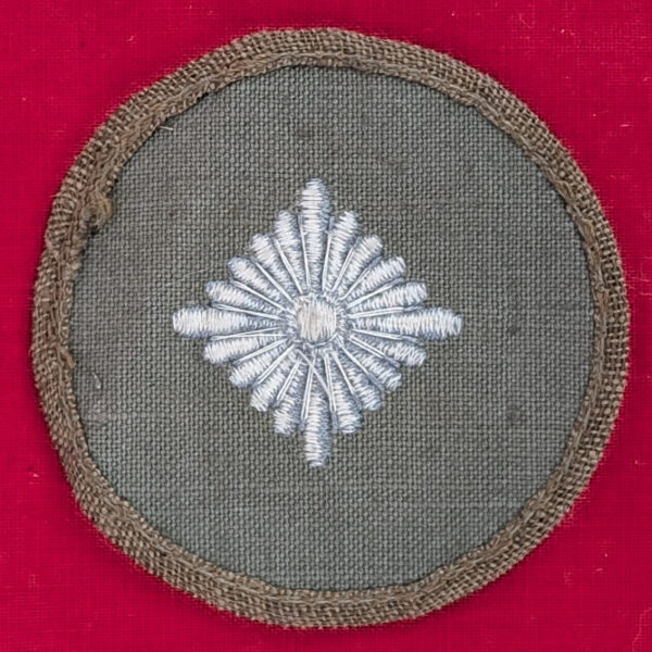 WWII German Army Tropical PFC "Pip" Rank Badge - Image 2