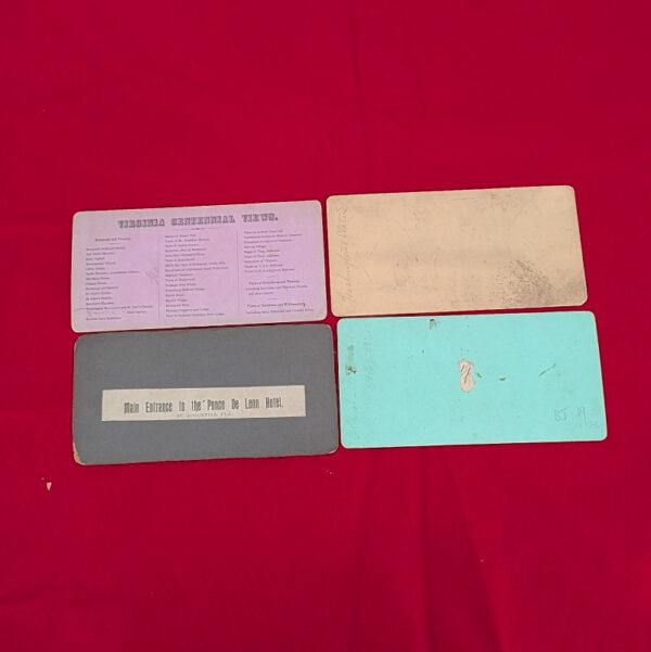 Lot of 4 Stereo Viewer Cards Including George Washington Monument In Richmond Virginia - Image 2