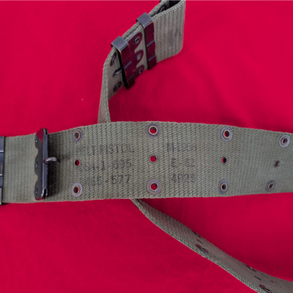 Clean Vietnam War M-56 Pistol Belt Date Code DSA-1, 1962 - Image 2
