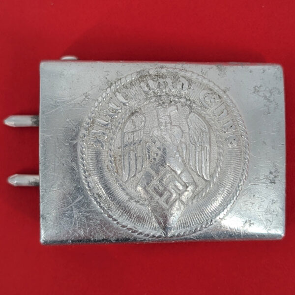 Hitler Youth Aluminum Belt Buckle RZM 4/38
