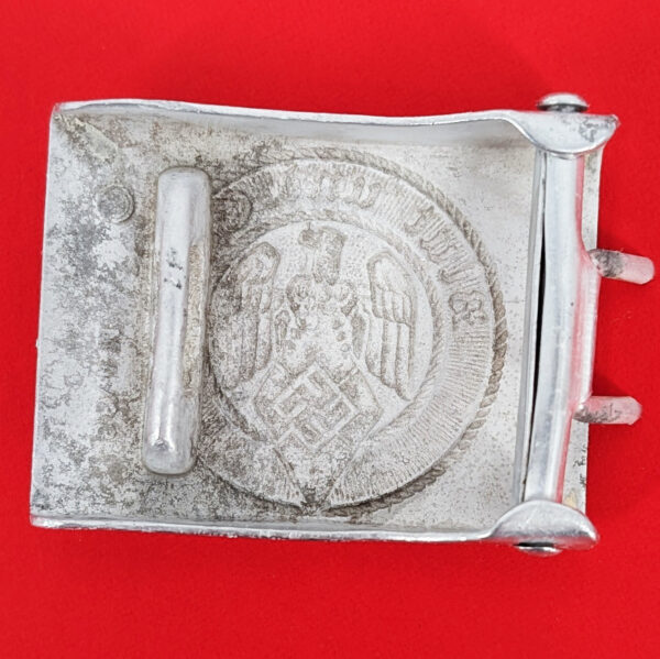 Hitler Youth Aluminum Belt Buckle RZM 4/38 - Image 2