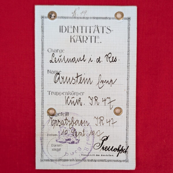 WWII Documents to a Jewish Husband and Wife that Escaped the Holocaust - Image 5