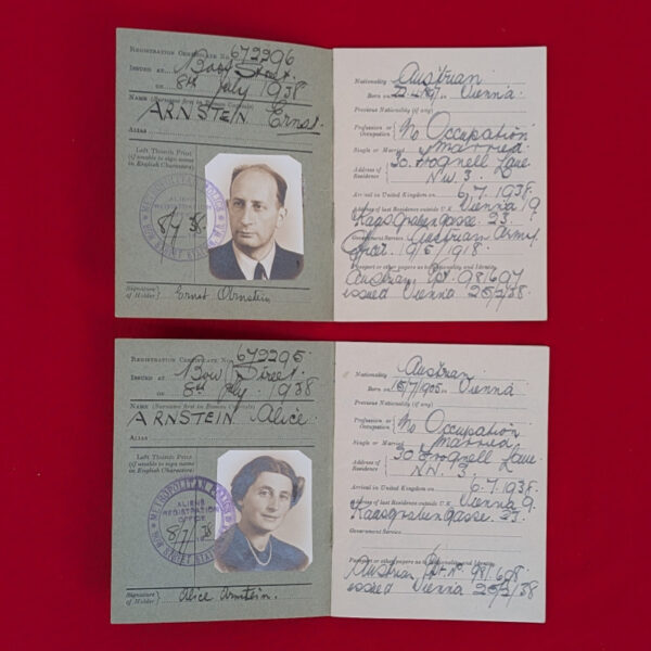 WWII Documents to a Jewish Husband and Wife that Escaped the Holocaust - Image 11