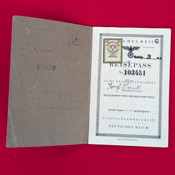 WWII Documents to a Jewish Husband and Wife that Escaped the Holocaust - Image 10