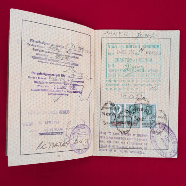 WWII Documents to a Jewish Husband and Wife that Escaped the Holocaust - Image 9