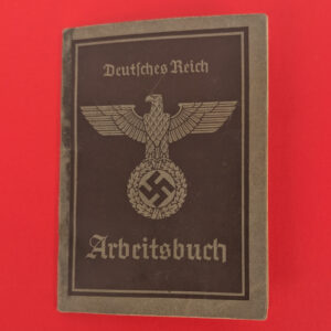 Arbeitsbuch with Postage Stamps