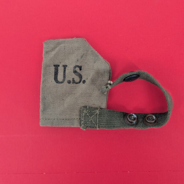 WWII US 1944 Canvas Muzzle Cover