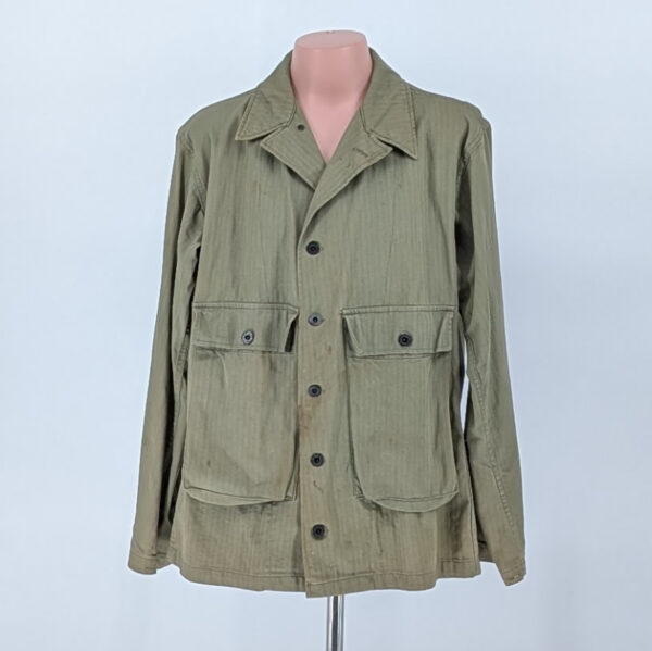 WWII USN M-42 HBT Utility Shirt