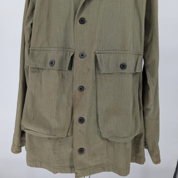 WWII USN M-42 HBT Utility Shirt - Image 4