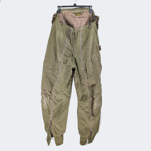 WWII USAAF A-11 Insulated Trousers with Suspenders