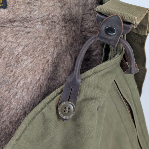 WWII USAAF A-11 Insulated Trousers with Suspenders - Image 7