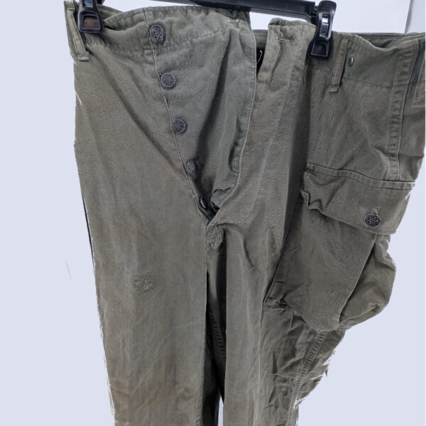 WWII US Army HBT M-43 Trousers - Image 7