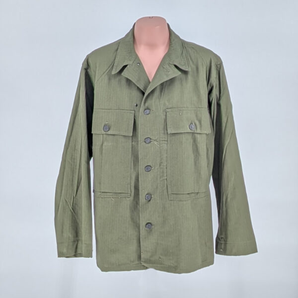 Mint Unissued WWII Second Style US HBT Jacket with Cutter Tags Size 38
