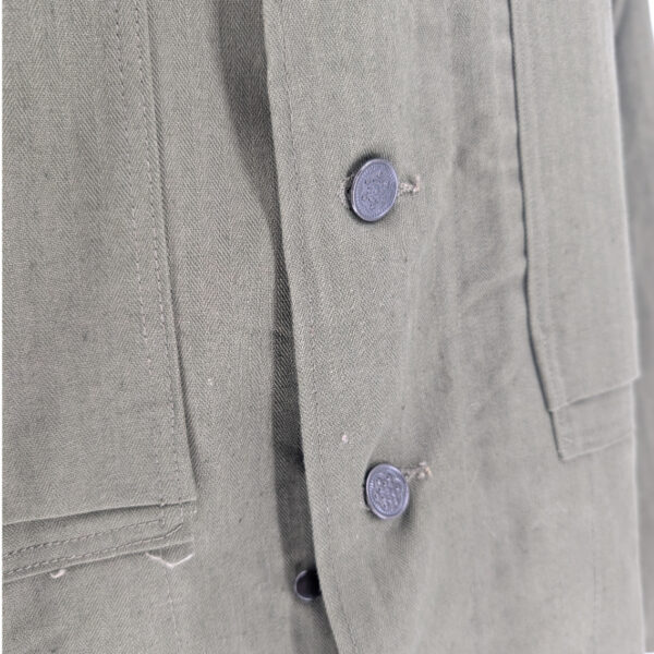 Mint Unissued WWII Second Style US HBT Jacket with Cutter Tags Size 38 - Image 7