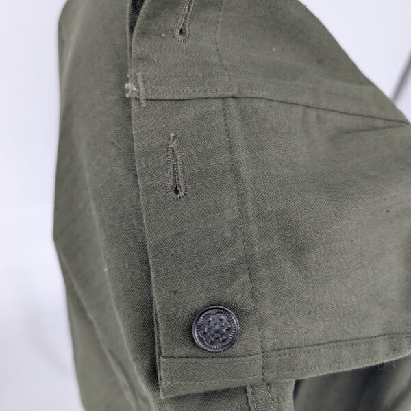Mint Unissued WWII Second Style US HBT Jacket with Cutter Tags Size 38 - Image 8