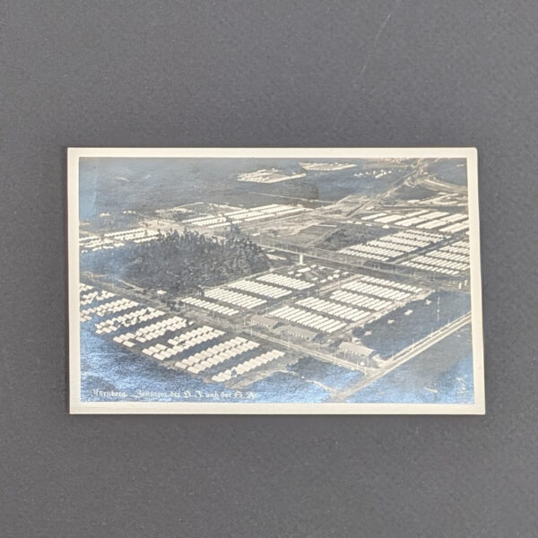 Postcard - Glossy Photo of the Hitler Youth and SA Tent Encampment Nuremberg 1937