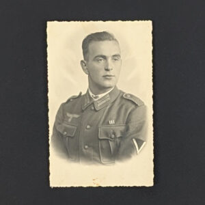 German Army Corporal RPPC Portrait - Identified
