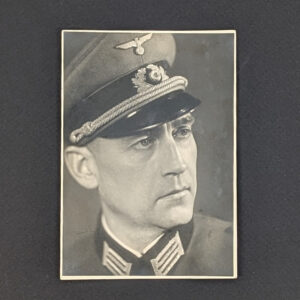 German Army Lt Colonel Signed Portrait RPPC - inscribed "In true friendship, yours, Georg Lamaher"