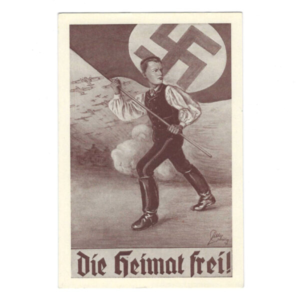 Die Heimat Frei! - The Home is Free! Bohemia - Moravia Protectorate Red Cross Stamps