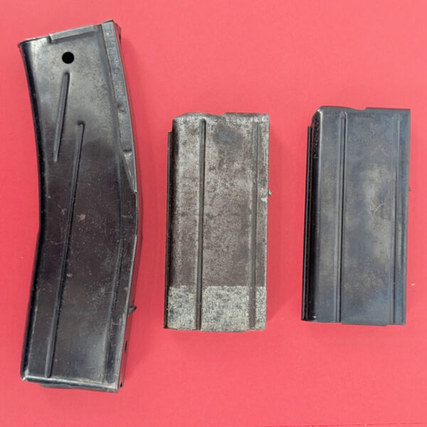 Three WWII USGI Manufactured US M-1 Carbine Clips Lot of 3
