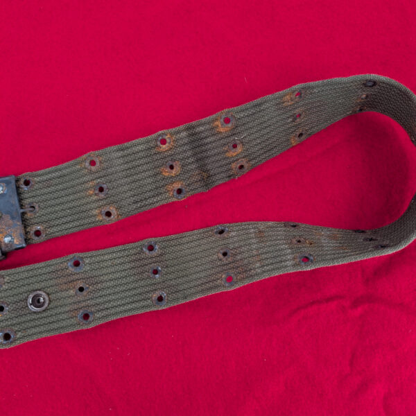 Original NVA Web Pistol Belt with Star Buckle - Image 3