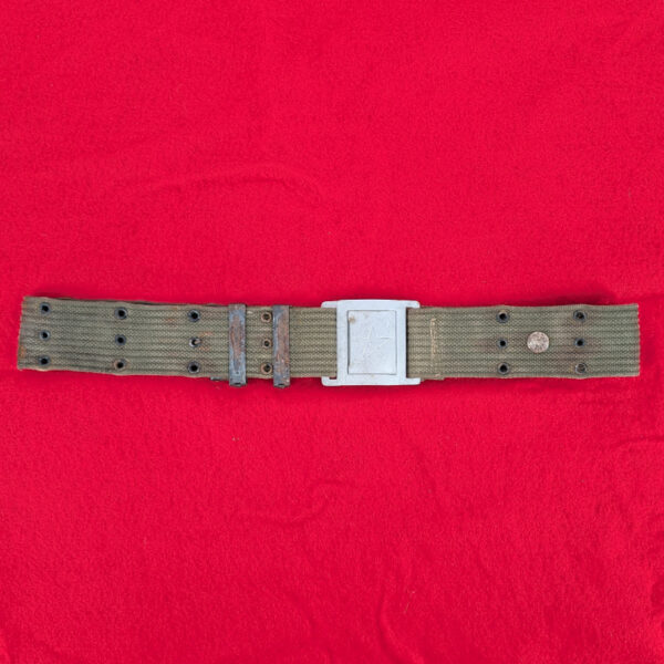 Original NVA Web Pistol Belt with Star Buckle - Image 4