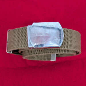 Original NVA Surplus Khaki Web Trouser Belt Mint