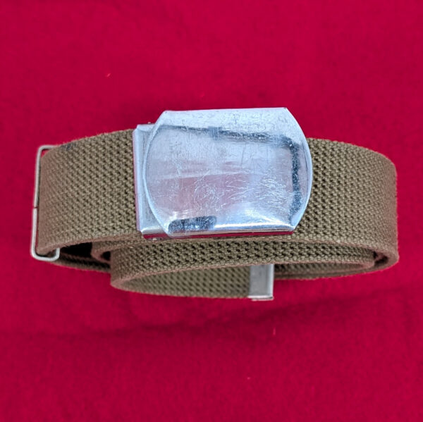 Original NVA Surplus Khaki Web Trouser Belt Mint