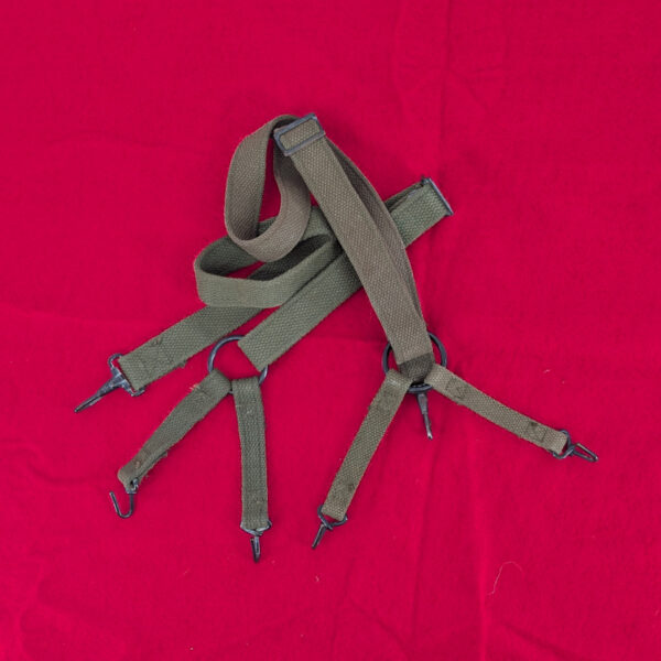 USMC Canvas Gear Suspenders Pair