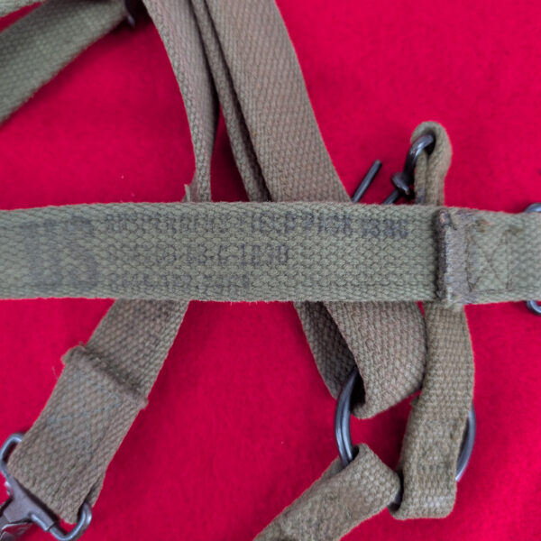 USMC Canvas Gear Suspenders Pair - Image 2
