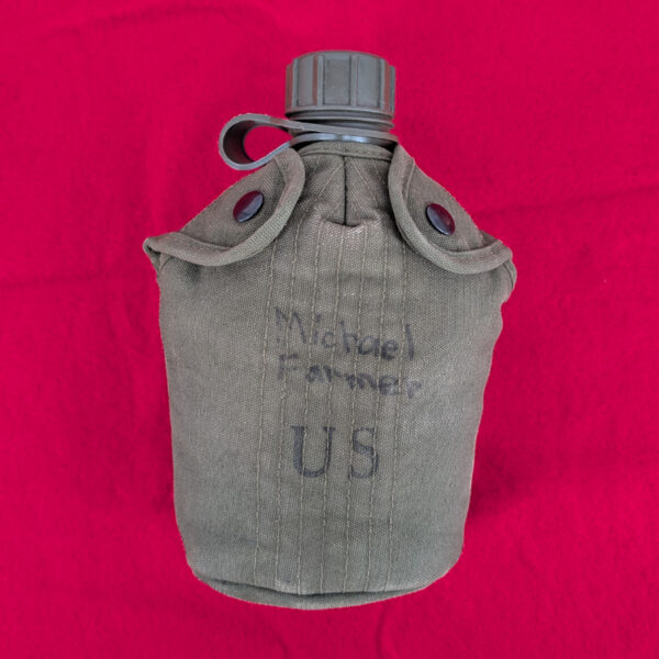 Vietnam Canteen with Cup and Canvas Cover