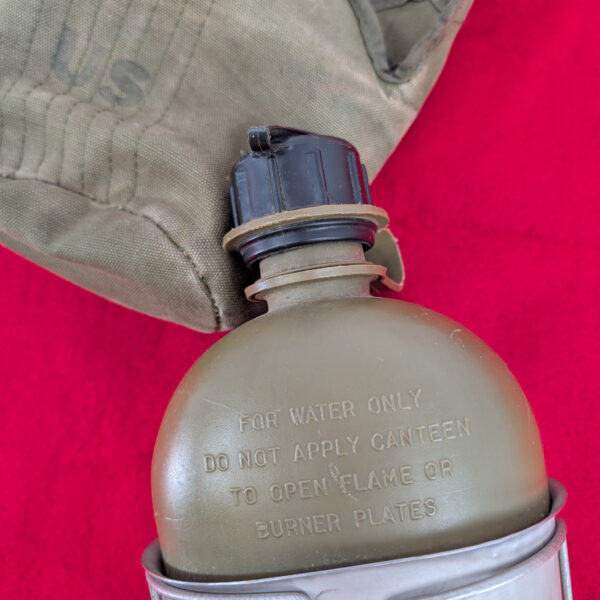 Vietnam Canteen with Cup and Canvas Cover - Image 3
