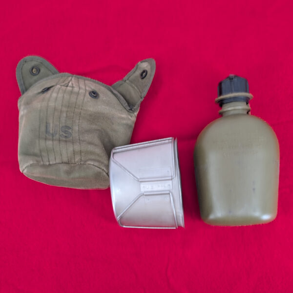 Vietnam Canteen with Cup and Canvas Cover - Image 4