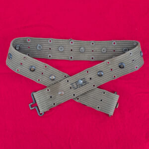 Vietnam War M1961 USMC Multi Snap Pistol Utility Web Belt