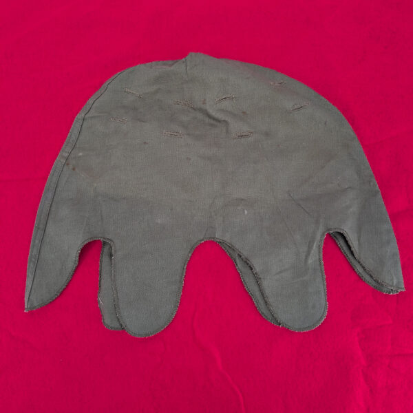 Rare Vietnam M-1 Helmet Solid Olive Drab Green Cover with Camo Slits