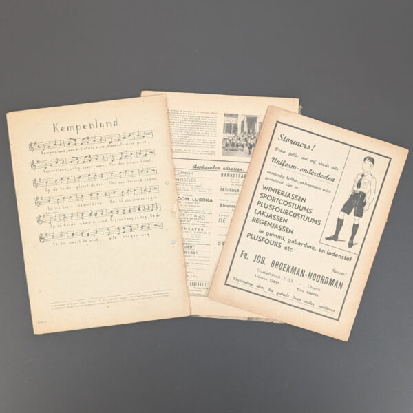 3 Copies of the WWII Dutch Youth Magazine "De Stormmeeuw" - The Seagull - Image 2