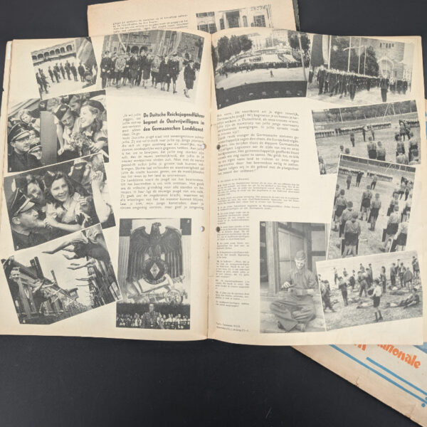 3 Copies of the WWII Dutch Youth Magazine "De Stormmeeuw" - The Seagull - Image 3