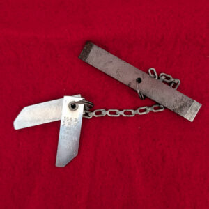 WWII .50 and .30 Machine Gun Gunner's Gap Gauge Set