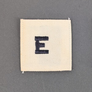 WWII US Navy E for Excellence Striker Patch