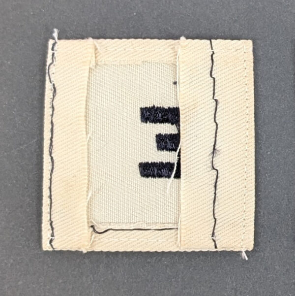 WWII US Navy E for Excellence Striker Patch - Image 2