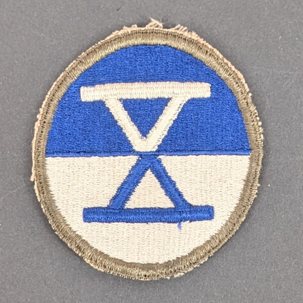 WWII US Army 10th Corps Patch - Pacific Theater and Korean War