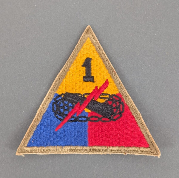 WWII US Army First Armored Division Patch