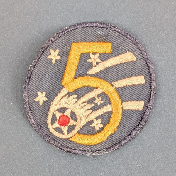WWII Australian Made 5th Army Air Force Patch