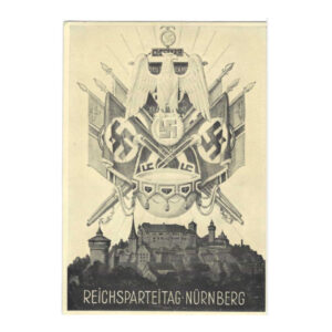 1938 Nuremberg Rally Postcard