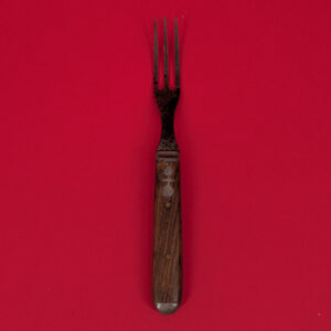Civil War Era Pewter Inlaid Fork